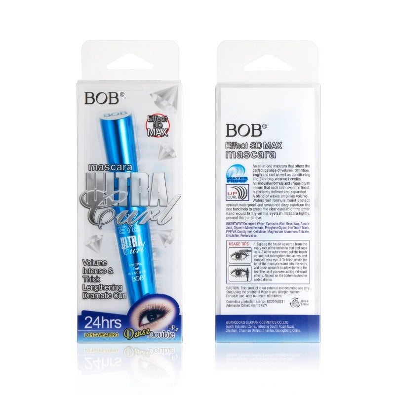 BOB Effect 3D Eye Ultra Curl Waterproof Mascara – Volumizing